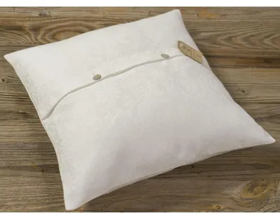 Immagine prodotto di Copricuscino 40x40 cm fantasia floreale bianco misto cotone