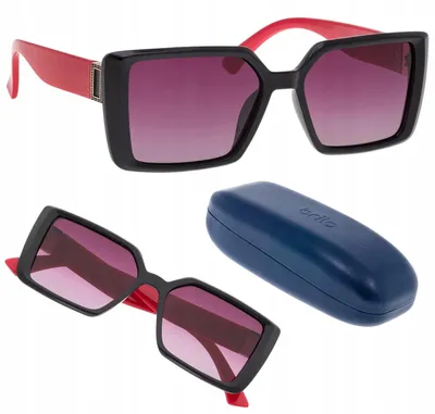 Image de Brilo Lunettes de soleil femme polarisées rétro avec étui