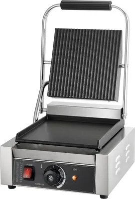 Immagine prodotto di Piastra per panini commerciale Grill Sandwich Maker Griddle Plate 22x23 cm