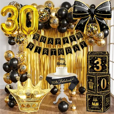 Image de Solidchoice - Décorations festives pour un 30e anniversaire