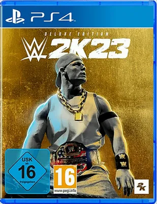Produktbild von Take-Two Interactive WWE 2K23 Deluxe Edition, PlayStation 4, Multiplayer-Modus, T (Jugendliche)