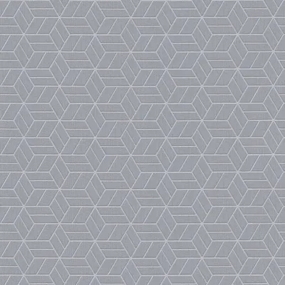 Produktbild von Profhome 369204-GU Grafik Vliestapete Geometrisch glänzend grau silber 5,33 m2