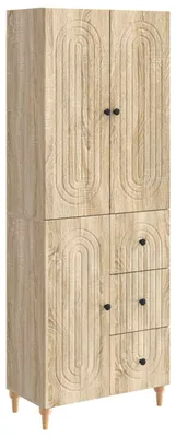 Obrázek produktu pro Sada skříněk 2 pcs 66 x 34,5 x 90 cm Kompozitní dřevo