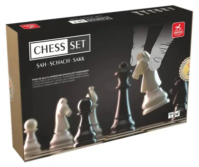 Productafbeelding van Schaken Classic – Schaakset met officiële toernooistukken