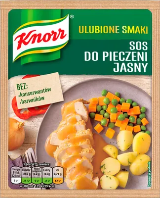 Obrázek produktu pro Knorr Sos do Pieczeni Jasny 25 g