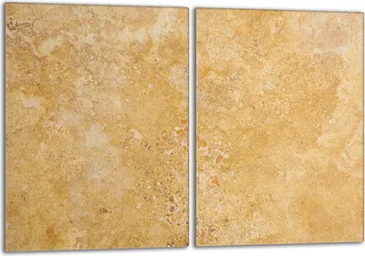 Produktbild von Herdabdeckplatten Set 2x40x52 cm Glaskeramikkochfeld Abdeckung Glas Spritzschutz, Schiefer Beige