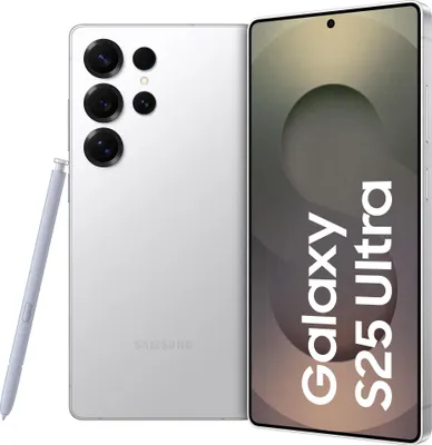 Produktbild von Galaxy S25 Ultra - Titanium Whitesilver - 512 GB