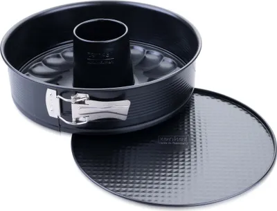 Produktbild von Zenker Perfect Black Springform mit Flach- und Rohrboden Ø 26 cm, zweifache Antihaftbeschichtung