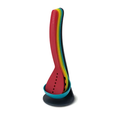 Immagine prodotto di Joseph Joseph Nest Utensils Plus Set di utensili da cucina compatto da 6 pezzi Colorato