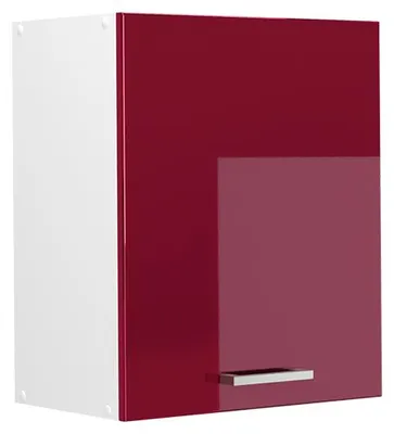 Produktbild von Hängeschrank Vicco R-Line Rot Hochglanz/Weiß 50 cm, Model 70024