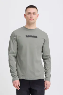 Produktbild von Blend BHKEMUEL Herren Longsleeve Langarmshirt Shirt 100% Baumwolle Regular Fit
