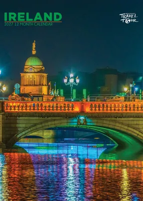 A3 Wandkalender 2027 – Irland, Monatsansicht, Wirobindung
