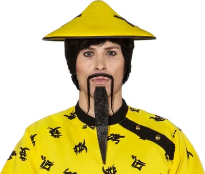 Produktbild von Chinesenbart de Luxe, schwarz