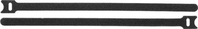 Obrázok produktu pre Suchý zips Proxtend 30 cm x 12 mm čierny 50 ks.