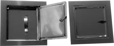 Obrázok produktu pre Drzwiczki Kominowe Nierdzewne 140*140Mm Małe