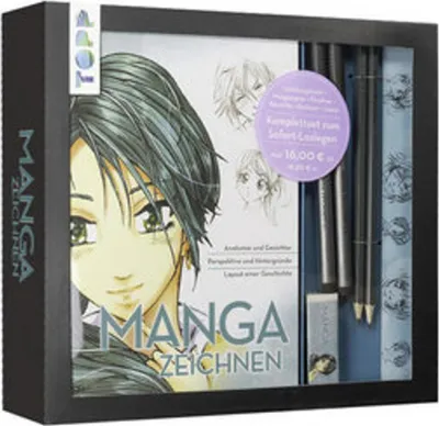 Produktbild von Kreativ-Set Manga zeichnen