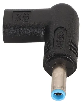 Image de Adaptateur CC de type C femelle vers 4,5 x 3,0 mm : adaptateur d'alimentation professionnel et efficace de 100 W (PD) USB-C vers CC pour ordinateur portable