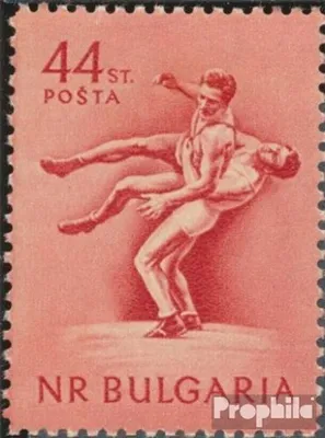Produktbild von Briefmarken Bulgarien 1954 Mi 929 postfrisch Sportarten