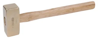 Zdjęcie produktu dla KS TOOLS BRONZEplus młotek 5000 g, z trzonkiem hikorowym ( 963.2057 )