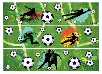 Obrázek produktu pro Fondánová stuha fotbal