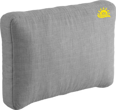 Produktbild von sunnypillow Palettenkissen Outdoor, wasserdicht, UV-lichtecht - Rückenkissen 60x40x20cm - Palettenauflage für Palettensofa für Haus und Garten - Palettenpolster für Palettenmöbel - Kissen Grau