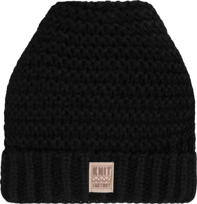 Produktbild von Knit Factory Alex Mütze - Schwarz - One Size