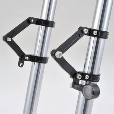 Immagine prodotto di Set di portalampada CNC forcella nera Ø 35 mm