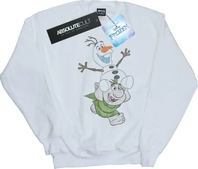 Produktbild von Disney - "Frozen" Sweatshirt für Herren BI25527 (S) (Weiß)
