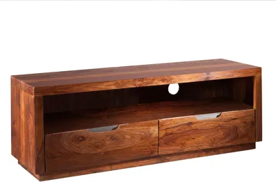 Produktbild von MASSIVMOEBEL24.DE TV-Board Sheesham 140x45x50 walnuss lackiert DUKE #122