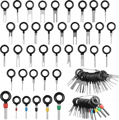 Produktbild von GEKO | Auto Entriegelungswerkzeug, 38tlg, KFZ Kabel, Stecker Ausbau Werkzeug, Auspinwerkzeug