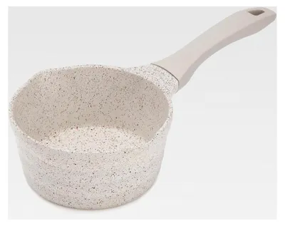 Produktbild von Induktionskasserolle 20 cm, kleiner Stieltopf mit Ausguss, PFAS-freie Keramikbeschichtung, antihaftbeschichtet, 2,5 Liter, für alle Herdarten