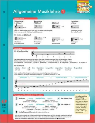 Image de Allgemeine Musiklehre 1 "Musik im Überblick"