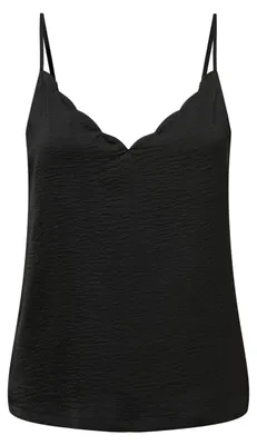 Produktbild von ONLY 15176550, Top (Kleidung), Erwachsener, Weiblich, Schwarz, V-Ausschnitt, Ärmellos
