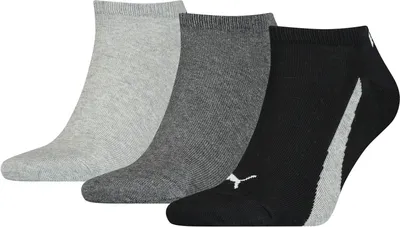 Produktbild von 3er Pack PUMA Uni Lifestyle Sneakersocken black/white 35-38