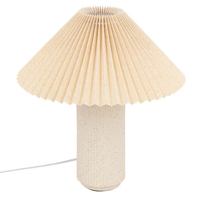 Immagine prodotto di Atmosphera créateur d'interieur - Tischlampe talya porzellan beige h38cm