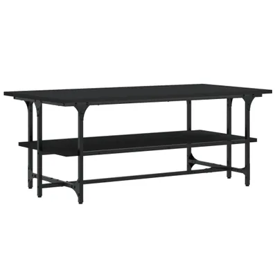 Produktbild von Couchtisch Schwarz 100x50x40 cm Holzwerkstoff