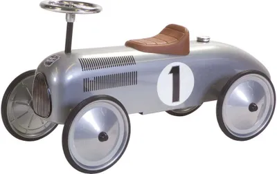 Produktbild von Retro Roller Laufauto Jean, 2 Jahr(e), 4 Rad/Räder, Metall, Silber