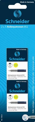 Productafbeelding van Schneider Rollercartridge Universal 852 uitwisbaar - Set van 5 - Cartridge roller Breeze - Koningsblauw