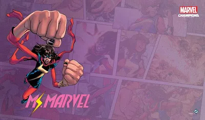 Produktbild von Marvel Champions Playmat - Ms. Marvel
