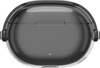Obrázek produktu pro INF Ochranné TPU pouzdro pro Beats Studio Buds – Nárazuvzdorné a prachotěsné Transparentní + černá