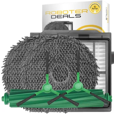 Immagine prodotto di Accessori e pezzi di ricambio per iRobot Roomba Plus 405 & 505 Combo (1 spazzola principale, 2 filtri, 2 spugne, 2 spazzole laterali)
