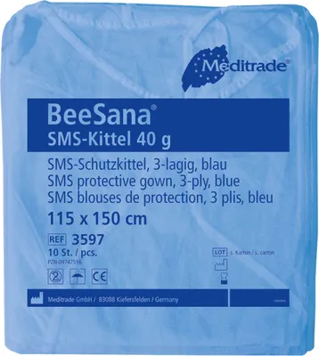 Produktbild von Meditrade BeeSana® SMS-Kittel 40g | Packung (10 Kittel)