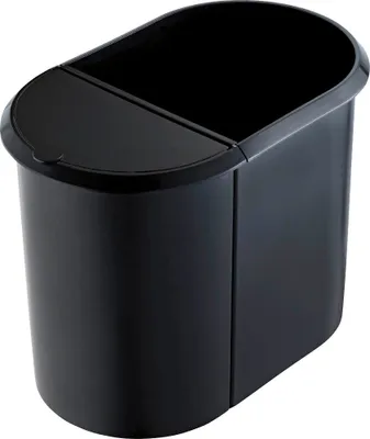 Image de helit the double Mülltrenner 20,0 + 9,0 l schwarz (H6103995)