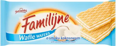 Zdjęcie produktu dla Familijne Wafle O Smaku Kokosowym 180 G