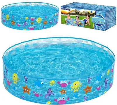Immagine prodotto di Piscina per bambini Piscina da giardino 122x25cm 219l 55028
