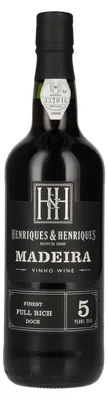 Image de Henriques & Henriques 5 Years Old Finest Full Rich Doce Madeira Vinho 19% Vol. 0,75l