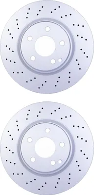 Produktbild von 2 Bremsscheiben innenbelüftet Ø 67 mm 32 mm HELLA für u.a. MB E-KLASSE