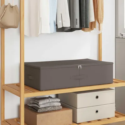 Produktbild von Möbel Aufbewahrungsbox 6 pcs Grau 70 x 40 x 18 cm VliesstoffAufbewahrungsboxen - Aufbewahrungsboxen c6699