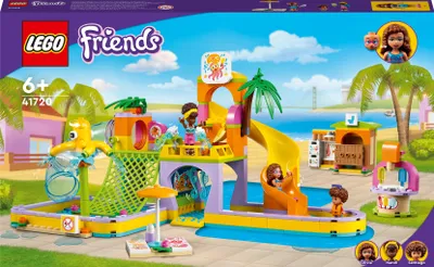 Produktbild von LEGO 41720 Friends Wasserparkerlebnis, Heartlake City Schwimmbad mit Mini-Puppen