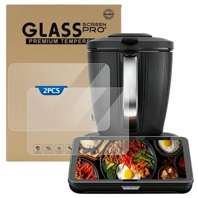 2er-Pack 9H Glas Schutzfolie für Thermomix TM7